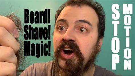Magical beard removal